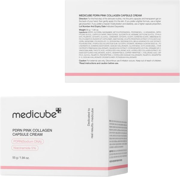 Medicube – PDRN Pink Collagen Capsule Cream – 55g