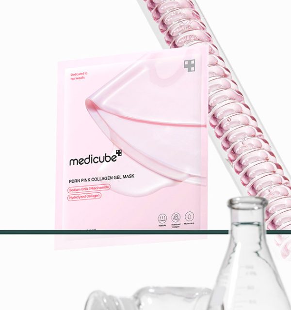 Medicube – PDRN Pink Collagen Gel Mask – 28g, 1 mask piece
