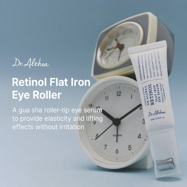 Dr. Althea – Retinol Flat Iron Eye Roller, 25ml
