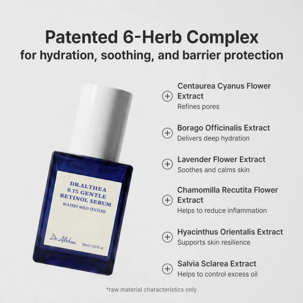 260409___0.1___1200_-4 Dr. Althea – 0.1% Gentle Retinol Serum, 30ml