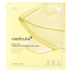 Medicube_KojicAcidTurmericBrighteningGelMask_Packshot Medicube – Kojic Acid Turmeric Brightening Gel Mask, 28g, 1 piece