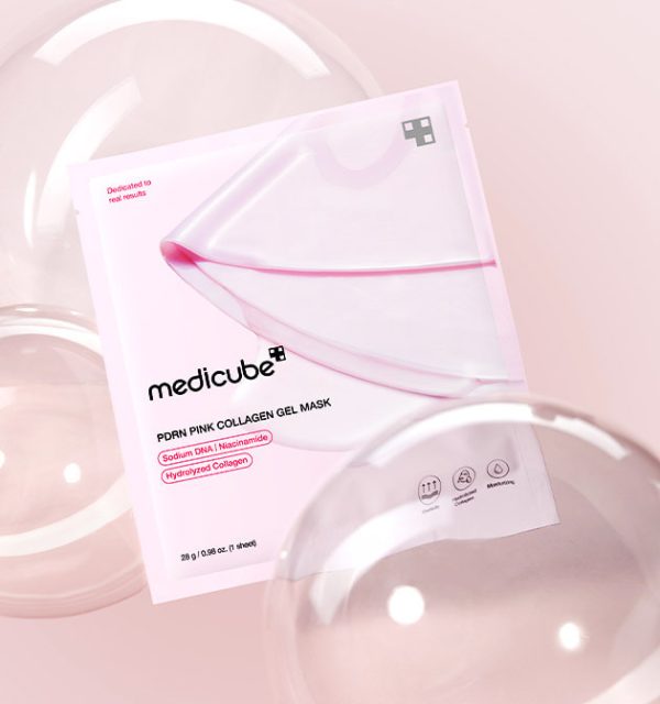 Medicube – PDRN Pink Collagen Gel Mask – 28g, 1 mask piece